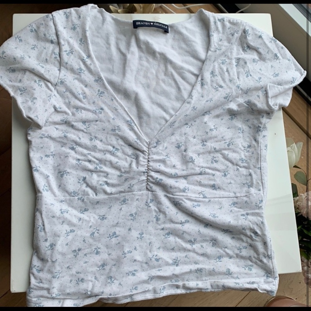 crop top from brandy Melville.